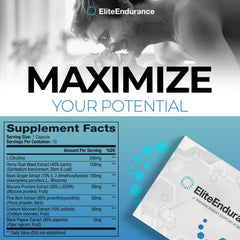 EliteEndurance Vitality Mucuna Pruriens capsule for motivation and drive