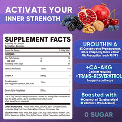ELLAMENTZ bottle side view highlighting sugar-free, additive-free formula