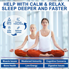 ELLAMENTZ Magnesium Citrate Gummies night use supports relaxation and restful sleep