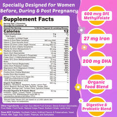 ELLAMENTZ prenatal gummies closeup blueberry flavor offers tasty, sugar-free support.