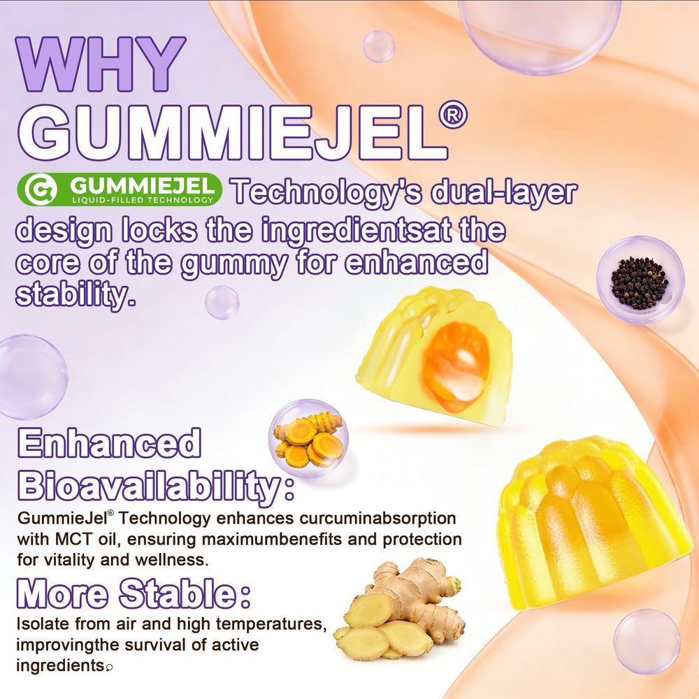 ELLAMENTZ turmeric gummies on yoga mat conveying everyday vitality
