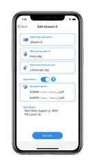 Elliegrid hall effect sensors track adherence and prompt refills.