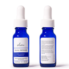 Elon Dual Defense daily regimen setup with twice-daily application