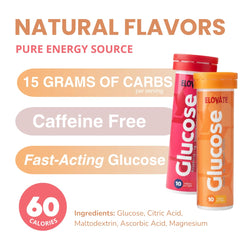 ELOVATE precise-dosing glucose tablets from a trusted brand.