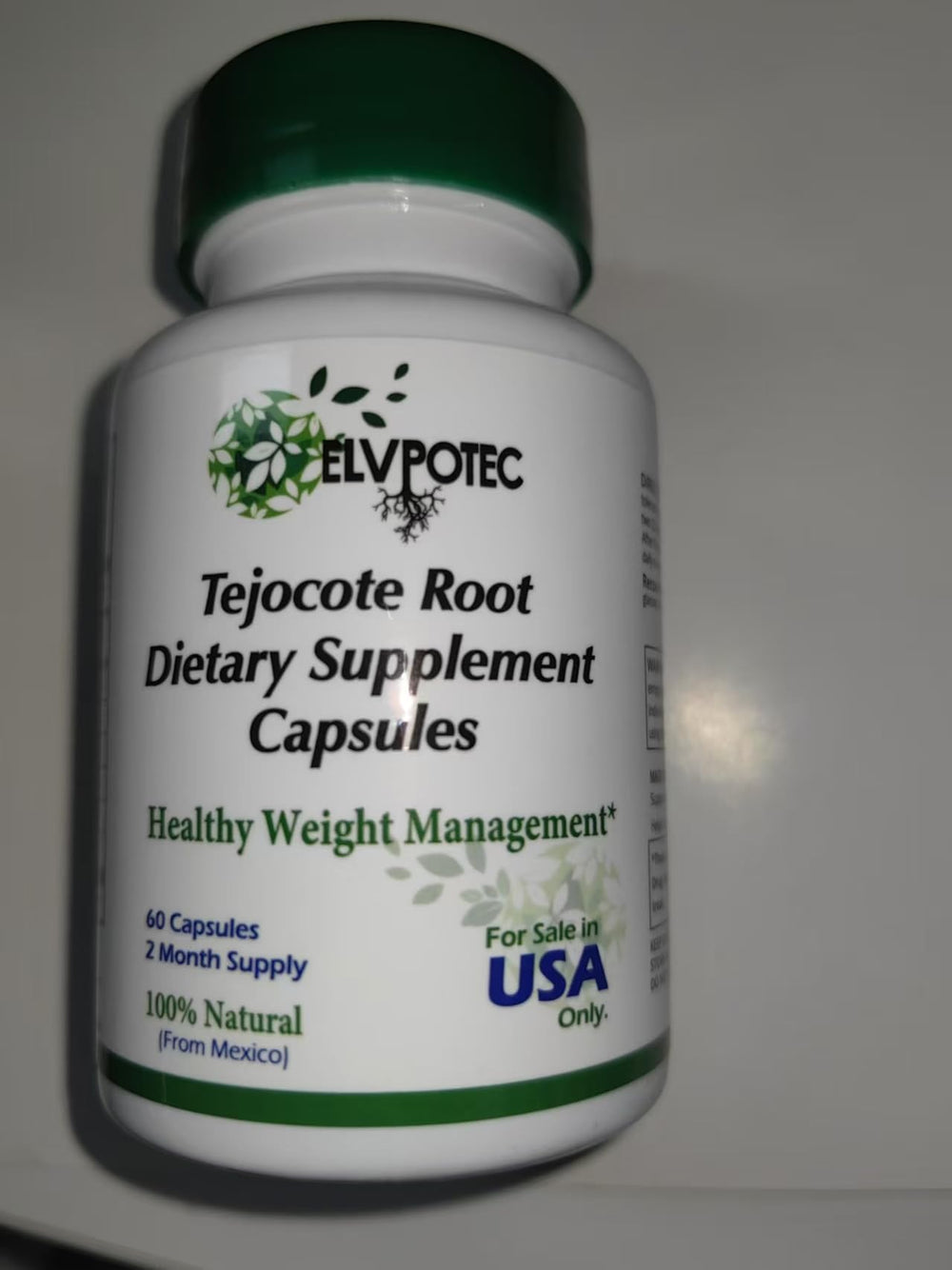 ELVPOTEC bottle appeals to both genders for inclusive gut wellness.