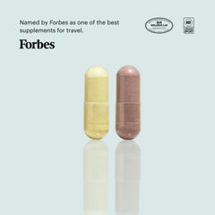 ELYSIUM Format immune label close-up showing NSF Certified for Sport quality.