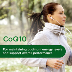 Emerald Labs CoQ10 capsules arranged for daily energy support