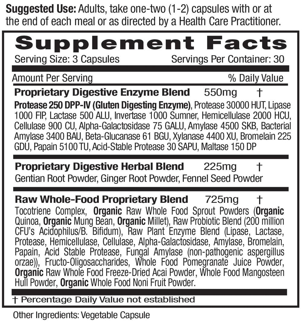 Emerald Labs Digestive Health probiotics promote gut balance.