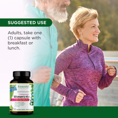 EMERALD LABS Women's 45+ Multi vegetarian formula for lifestyle choices