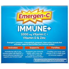 Emergen-C Immune+ mix in tea or water for versatile daily use