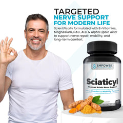 Sciaticyl mobility support image implying ongoing comfort during daily activities.