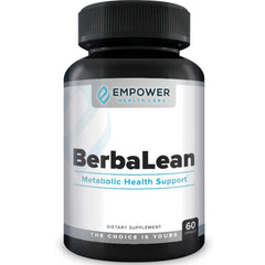 Empower Health NewBerbaLean bottle with capsules for daily metabolism support