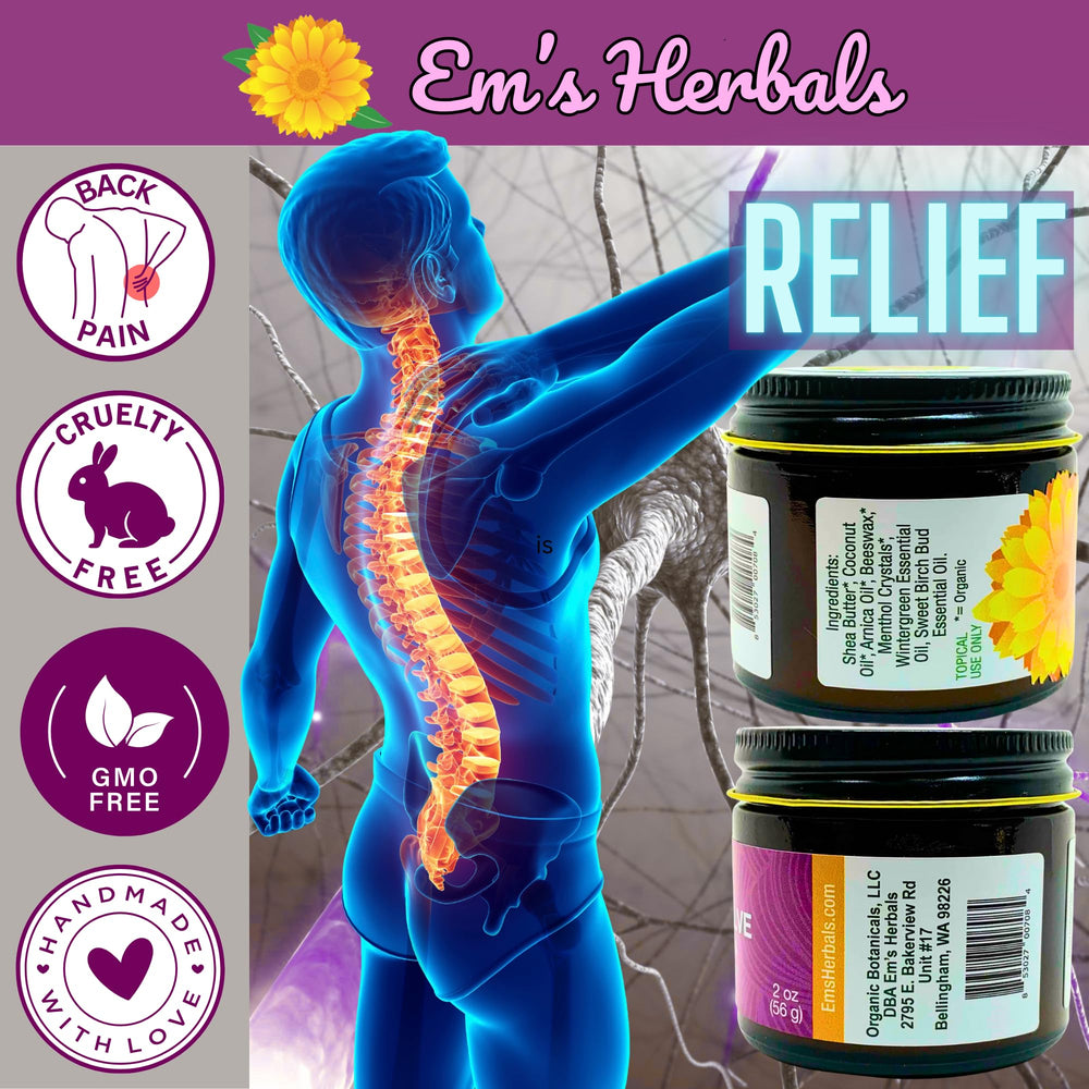 Em's Herbals Shea butter roasted scent salve evokes natural comfort