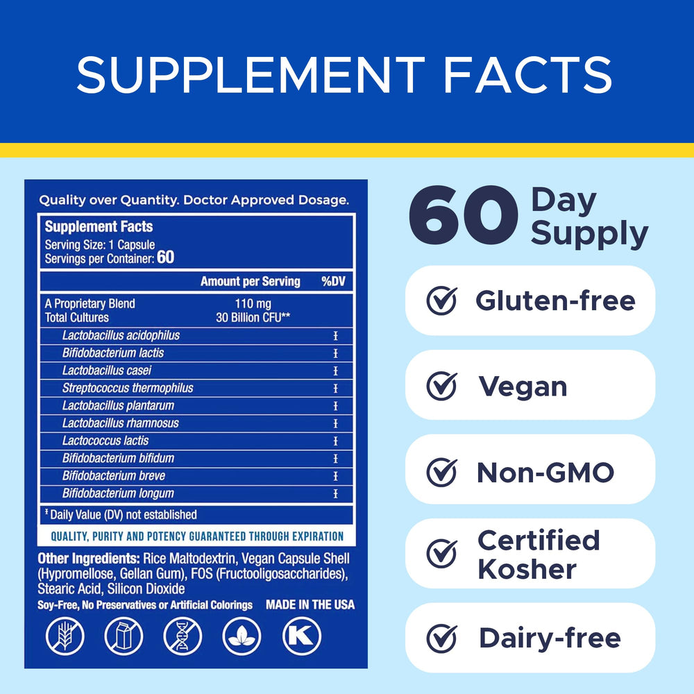 Endomune prebiotic FOS included for synbiotic gut support.