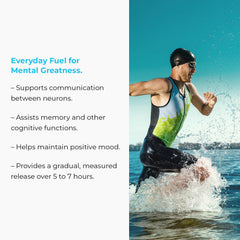 Endurance Tauromag SR label close-up emphasizes ingredients and quality for brain health.