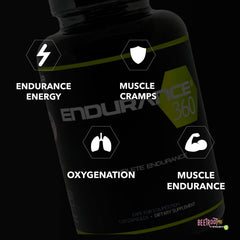 Endurance 360 Complete lab quality badge signals strict manufacturing.