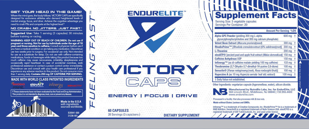 Crossfit scene with Victory Caps beside water bottle for focused workouts.