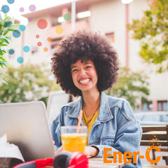 Ener-C purity seal signals third-party tested safety and quality.