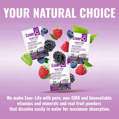 Ener-C sugar-free multivitamin drink mix after workout cues quick recovery and replenished fluids.