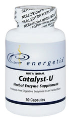 Close-up of Energetix Catalyst U capsules showing easy-to-swallow form.