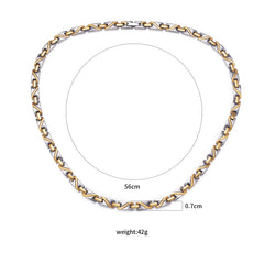 EnerMagiX Titanium Gradient Necklace worn look demonstrates versatile fashion accessory