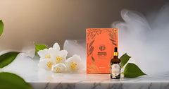Jasmine oil used in handmade soaps for rich scent.