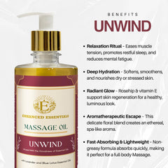 Enhanced Essentials Unwind silky-finish texture delivers a moisturized touch.