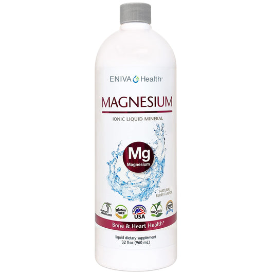 Eniva Health Liquid Ionic Magnesium bottle front for daily mineral support