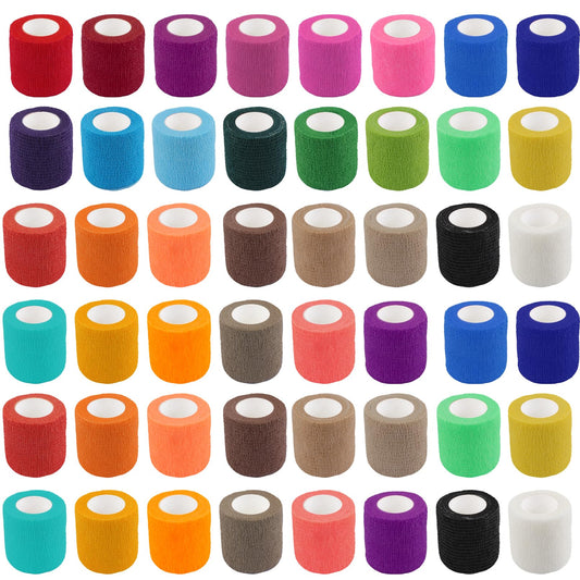 Enjamyo bandage wrap with 120-roll color assortment for quick color coding and dressing.