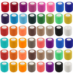Enjamyo bandage wrap with 120-roll color assortment for quick color coding and dressing.
