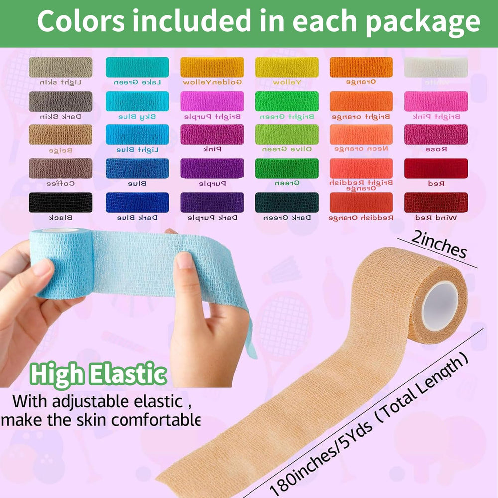 Breathable porous fabric provides comfortable support during activity.