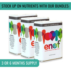 ENOF Organic Powder Serving Spoon helps precise daily portions