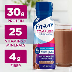 Ensure COMPLETE vanilla bottle highlighting versatile nutrition support.