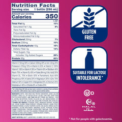 Nutrition facts panel emphasizes 25 vitamins and minerals for daily wellness