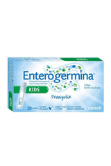 Enterogermina Kids 20-flakon bottle for convenient daily probiotic use