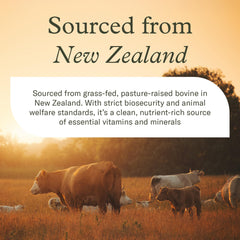 EnviroMedica beef liver capsules label detail signals bioavailable nutrients.