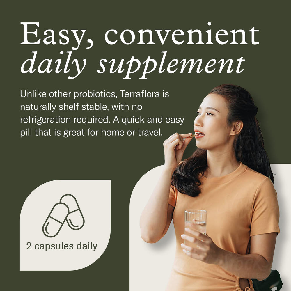 Enviromedica Terraflora Deep Zen prebiotic blend image showcases organic Nordic chaga and bladderwrack.