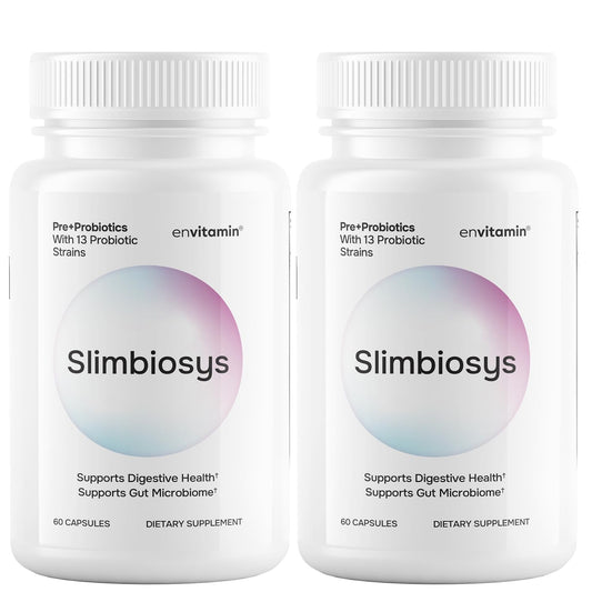 Envitamin Slimbiosys bottle front view for daily probiotic balance