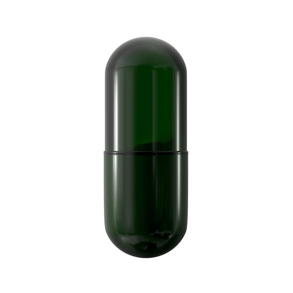 Envitamin Ultimate bottle side view highlighting premium gel capsules for absorption.