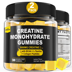 EnvyCure Creatine Monohydrate Gummies bottle for convenient post-workout support.