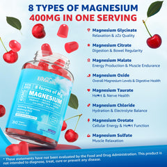 Close-up of EnvyCure ingredients highlighting eight magnesium forms.