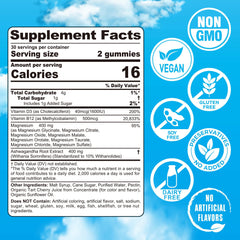 EnvyCure gummies being poured for easy, twice-daily dosing.