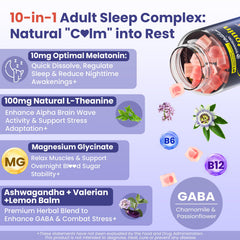 EnvyCure Melatonin Gummies on a nightstand supporting restful evenings.