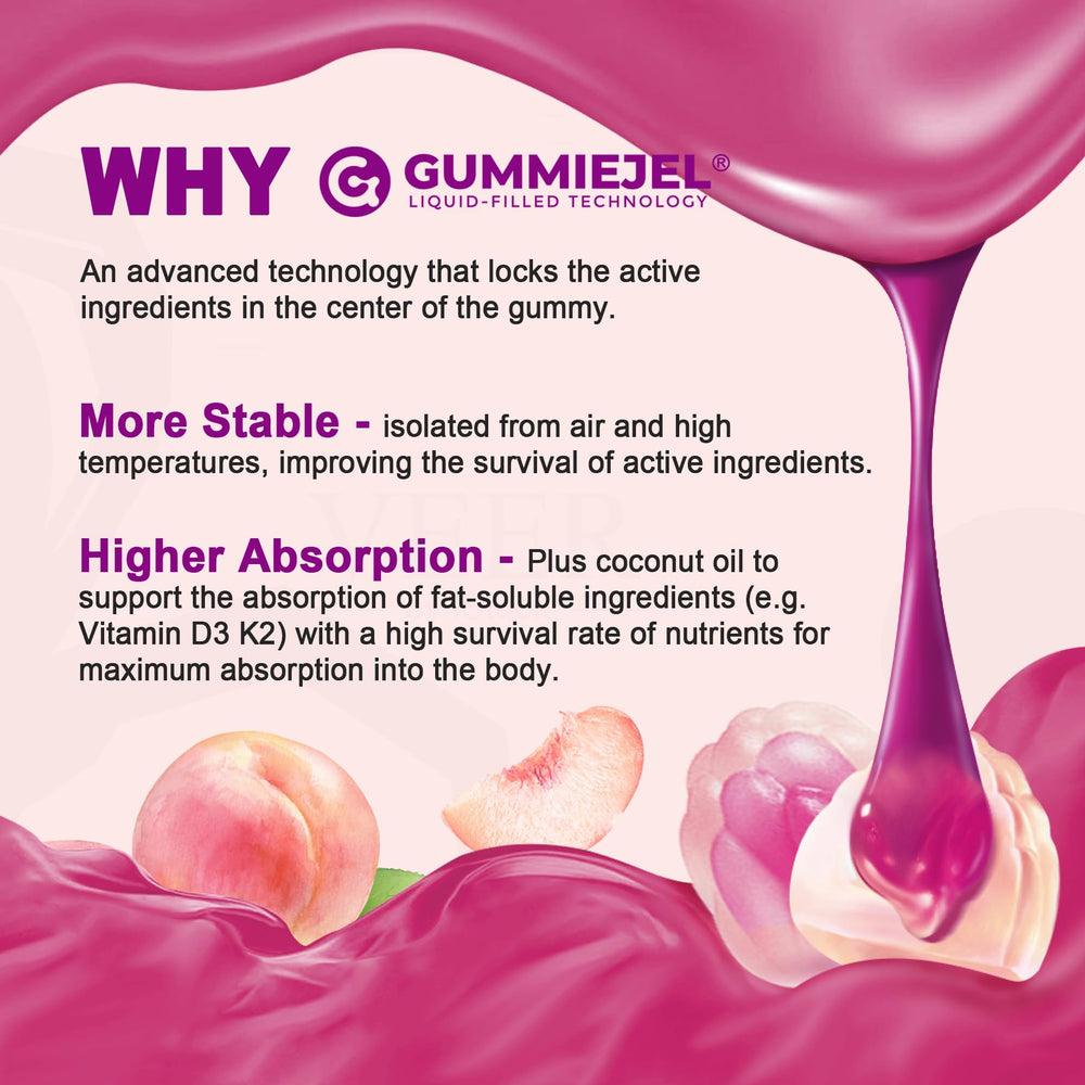 EnvyCure vegan calcium citrate gummies label close-up