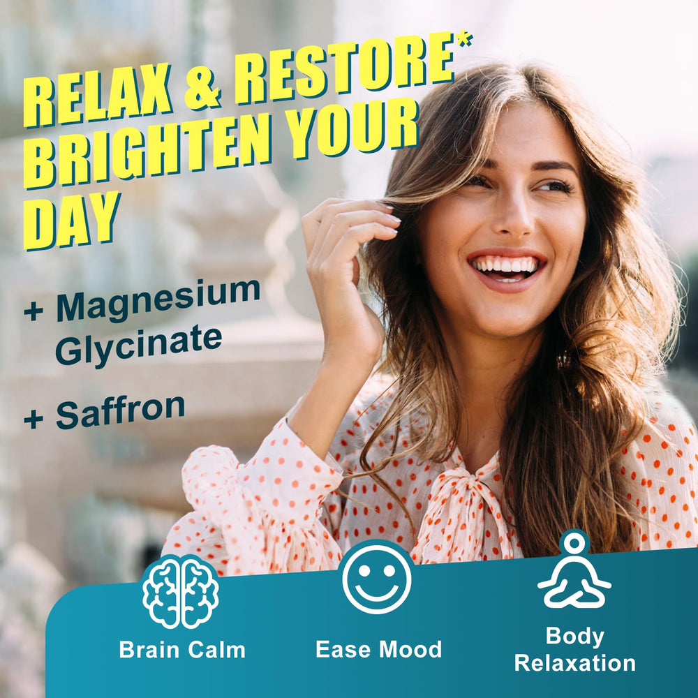 EnvyCure sugar-free gummies with ashwagandha visual highlight for mood support.