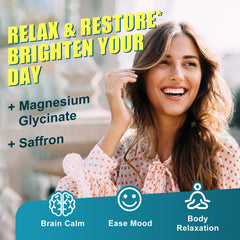 EnvyCure sugar-free gummies with ashwagandha visual highlight for mood support.