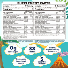 EnvyCure Zeolite Detox Gummies serving, easy daily dose for energy and digestion.