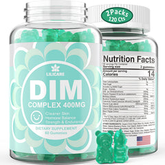 EnvyDeal DIM bottle front and sugar-free formula for balanced hormones.