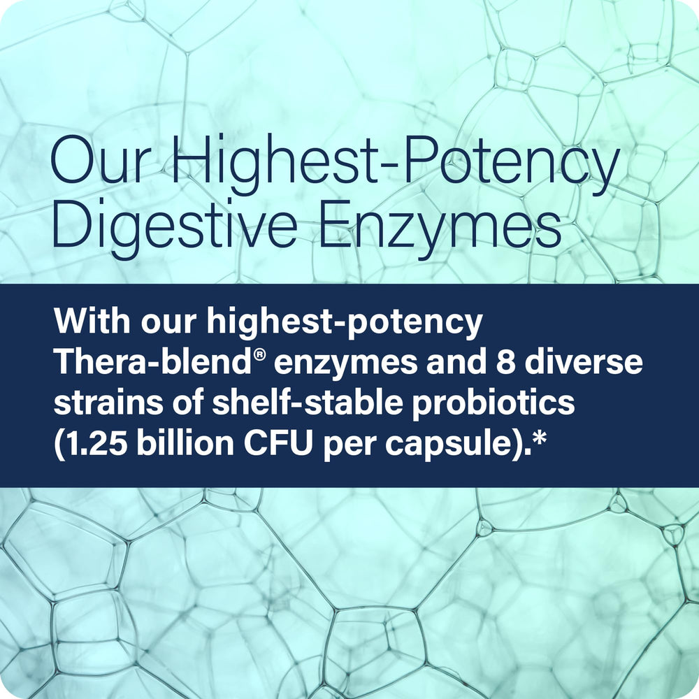 Enzyme Science Critical Digestion label packaging shot; emphasizes high-potency digestive enzyme blend.