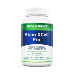 Enzyme Science Stem XCell Pro bottle front showing antioxidant support